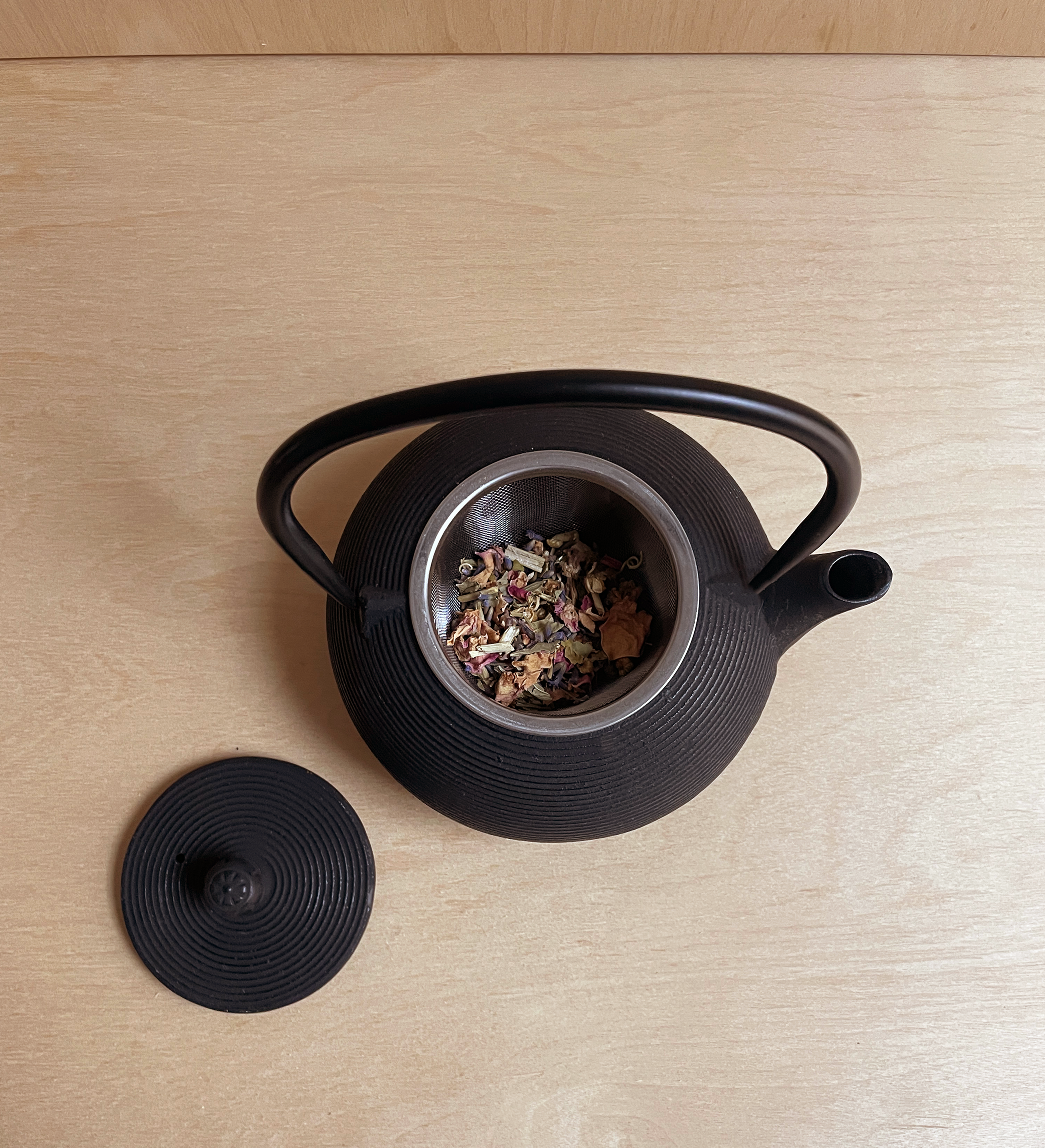 Cast Iron Teapot - Round