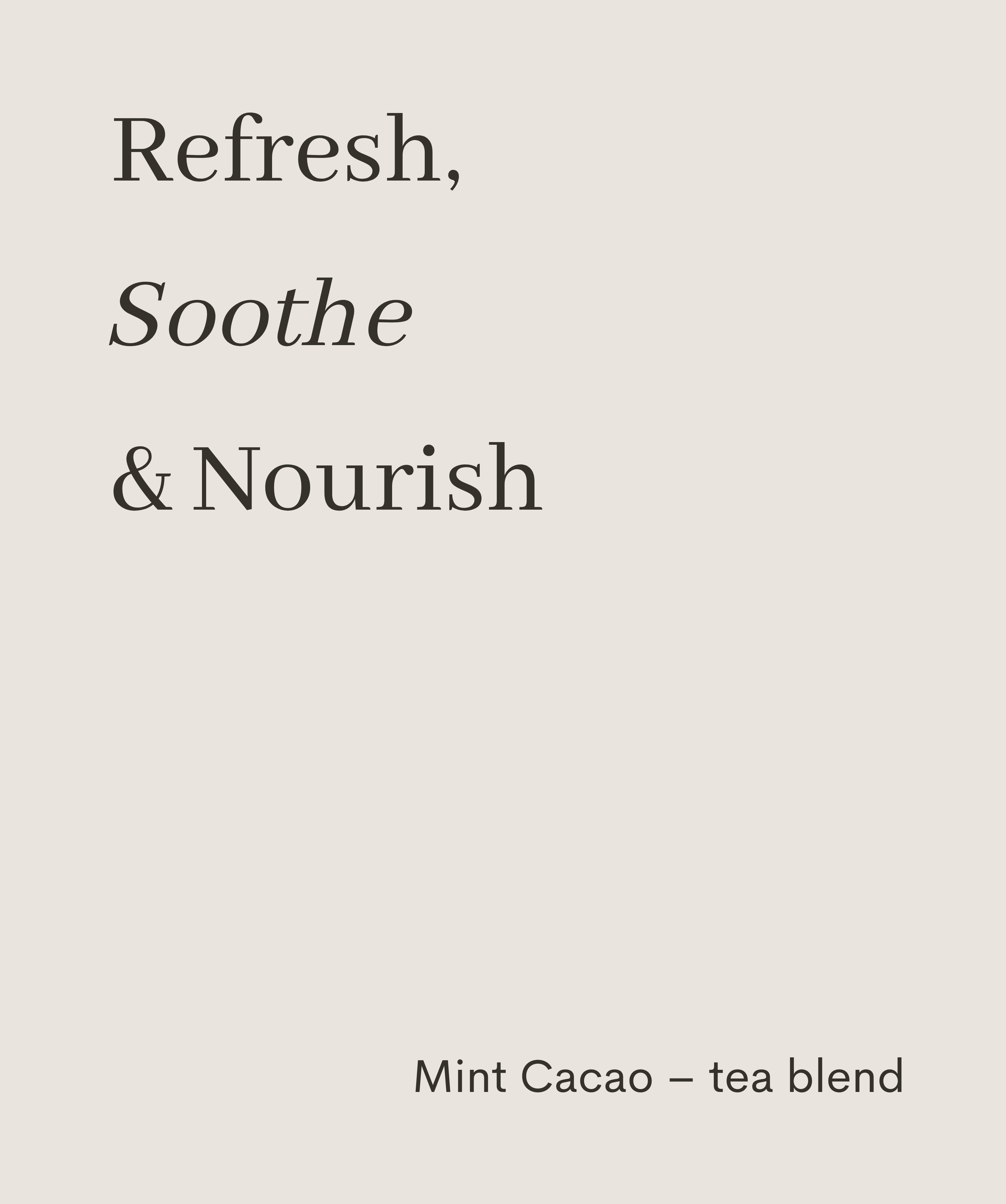 Mint Cacao Tea Blend