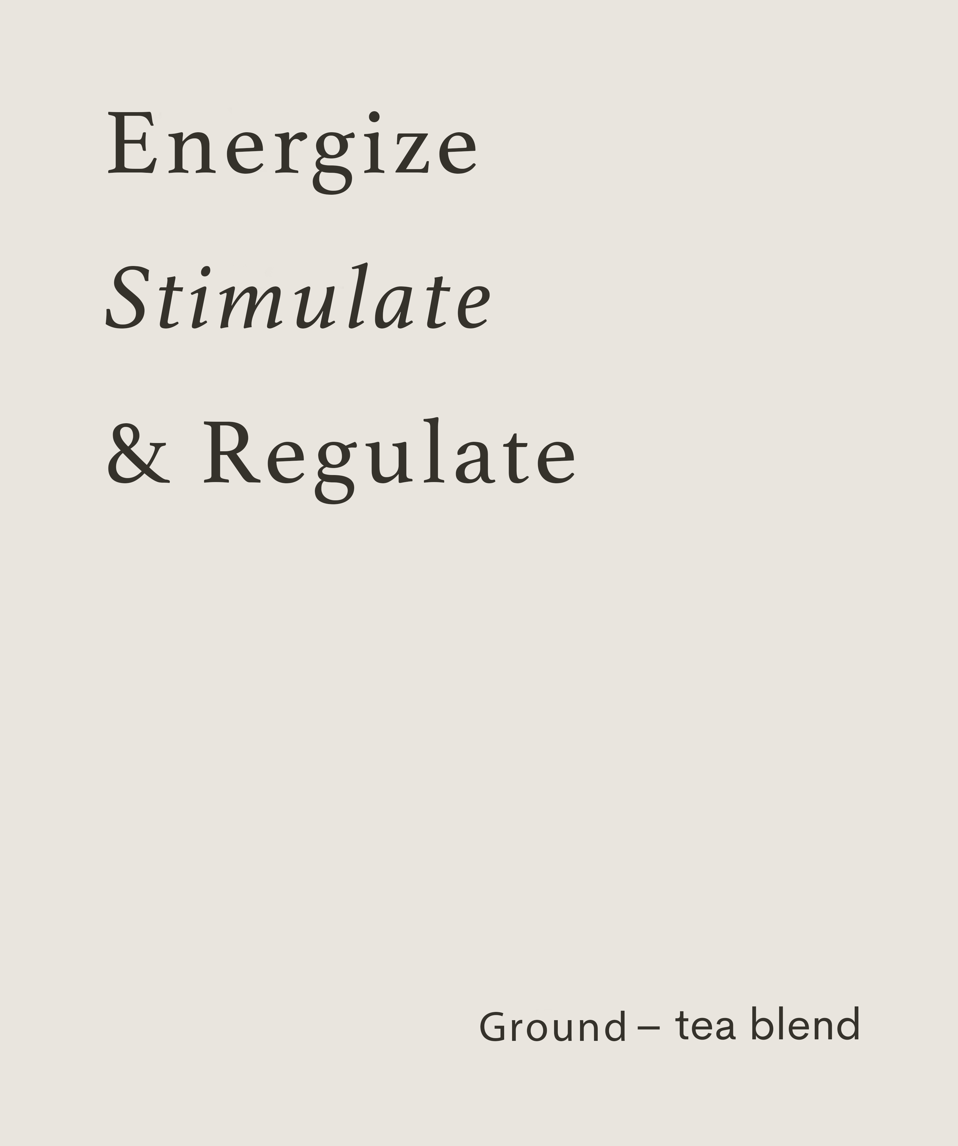 Ground Tea Blend